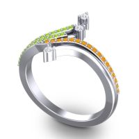 Petite Pave Vaktra Ring