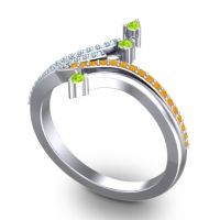 Petite Pave Vaktra Ring