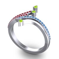 Petite Pave Vaktra Ring