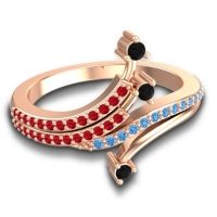 Petite Pave Vaktra Ring