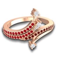 Petite Pave Vaktra Ring