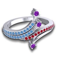 Petite Pave Vaktra Ring