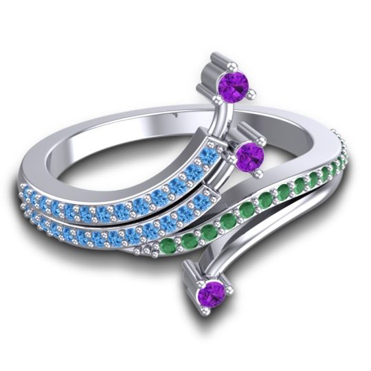 Petite Pave Vaktra Ring