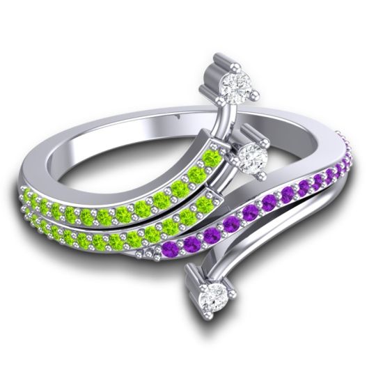 Petite Pave Vaktra Ring