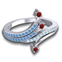 Petite Pave Vaktra Ring