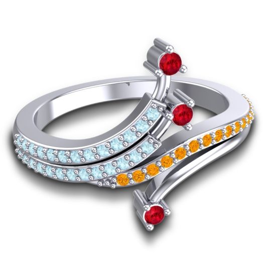 Petite Pave Vaktra Ring