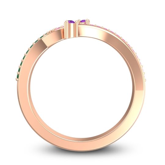 Petite Pave Vaktra Ring