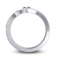 Petite Pave Vaktra Ring