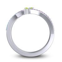 Petite Pave Vaktra Ring