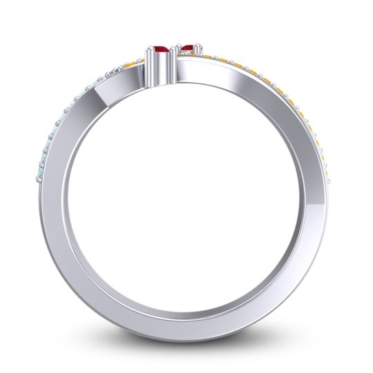 Petite Pave Vaktra Ring