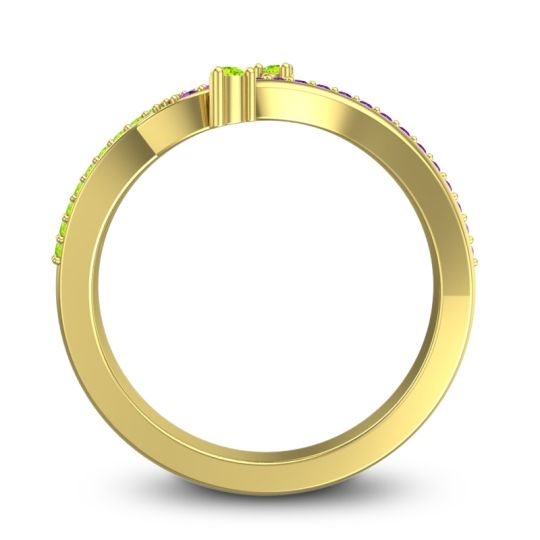 Petite Pave Vaktra Ring