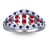 Statement Pave Vera Ring
