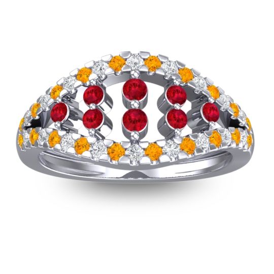 Statement Pave Vera Ring