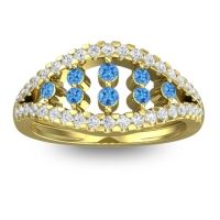 Statement Pave Vera Ring