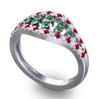 Statement Pave Vera Ring