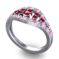 Statement Pave Vera Ring