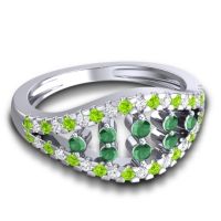 Statement Pave Vera Ring