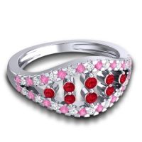 Statement Pave Vera Ring