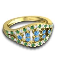 Statement Pave Vera Ring