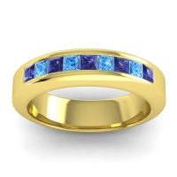 Men's Princess Channel Set 6mm Band