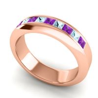 Men's Princess Channel Set 6mm Band