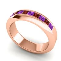 Men's Princess Channel Set 6mm Band