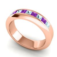 Men's Princess Channel Set 6mm Band