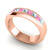 Men's Princess Channel Set 6mm Band