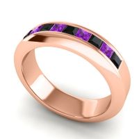 Men's Princess Channel Set 6mm Band