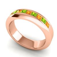 Men's Princess Channel Set 6mm Band