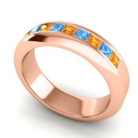 Men's Princess Channel Set 6mm Band