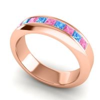Men's Princess Channel Set 6mm Band