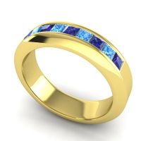 Men's Princess Channel Set 6mm Band