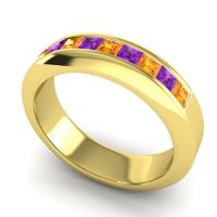 Men's Princess Channel Set 6mm Band