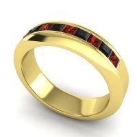 Men's Princess Channel Set 6mm Band