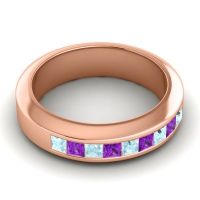 Men's Princess Channel Set 6mm Band