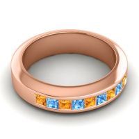 Men's Princess Channel Set 6mm Band