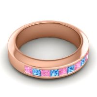 Men's Princess Channel Set 6mm Band