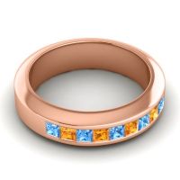 Men's Princess Channel Set 6mm Band