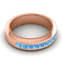 Men's Princess Channel Set 6mm Band