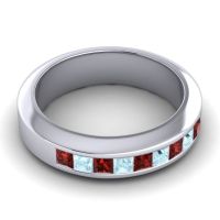 Men's Princess Channel Set 6mm Band