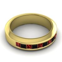Men's Princess Channel Set 6mm Band