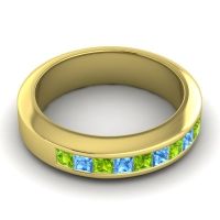 Men's Princess Channel Set 6mm Band