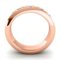 Men's Princess Channel Set 6mm Band