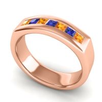 Men's Princess Channel Art-Deco 6.5mm Band