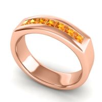 Men's Princess Channel Art-Deco 6.5mm Band
