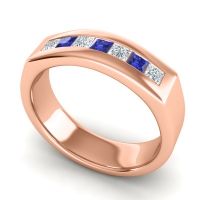 Men's Princess Channel Art-Deco 6.5mm Band