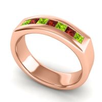 Men's Princess Channel Art-Deco 6.5mm Band