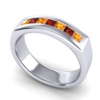 Men's Princess Channel Art-Deco 6.5mm Band