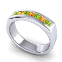 Men's Princess Channel Art-Deco 6.5mm Band